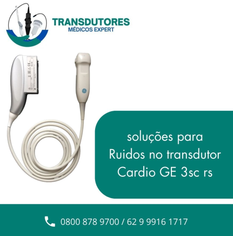 TRANSDUTOR CARDIO GE-3S-RS SONDA CARDIO GE-3S-RS