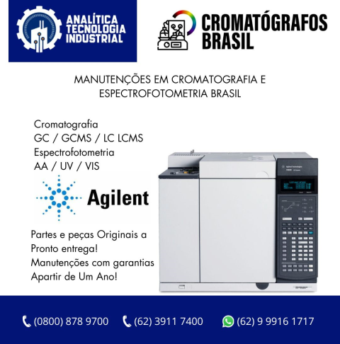 ASSISTÊNCIA TÉCNICA CROMATOGRAFOS BRASIL''