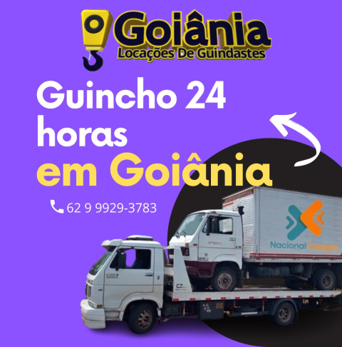 Guincho 24 horas em Goiania